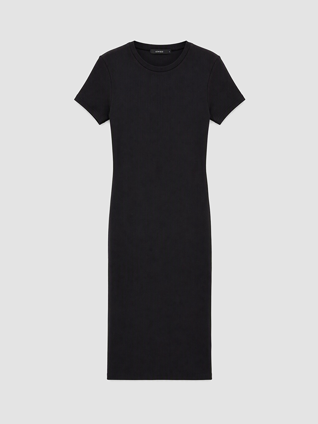 Woman Black Dress