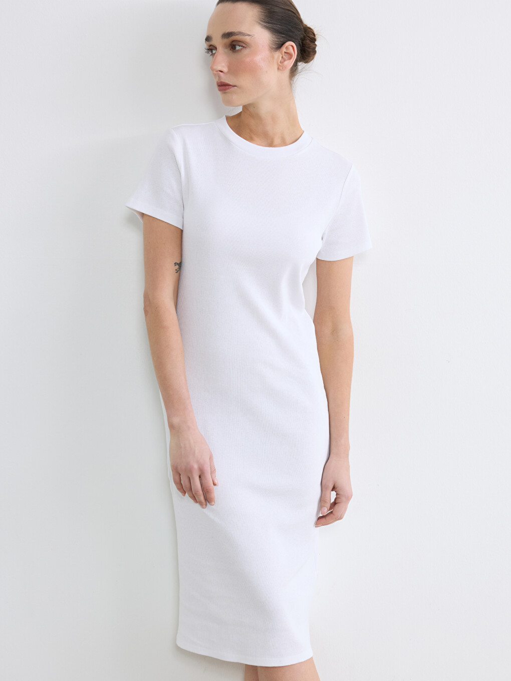 Woman White Dress