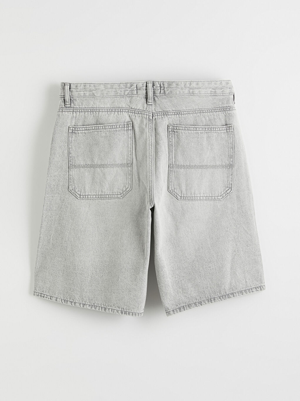 Ерлер сұр Джинсы шорты-7