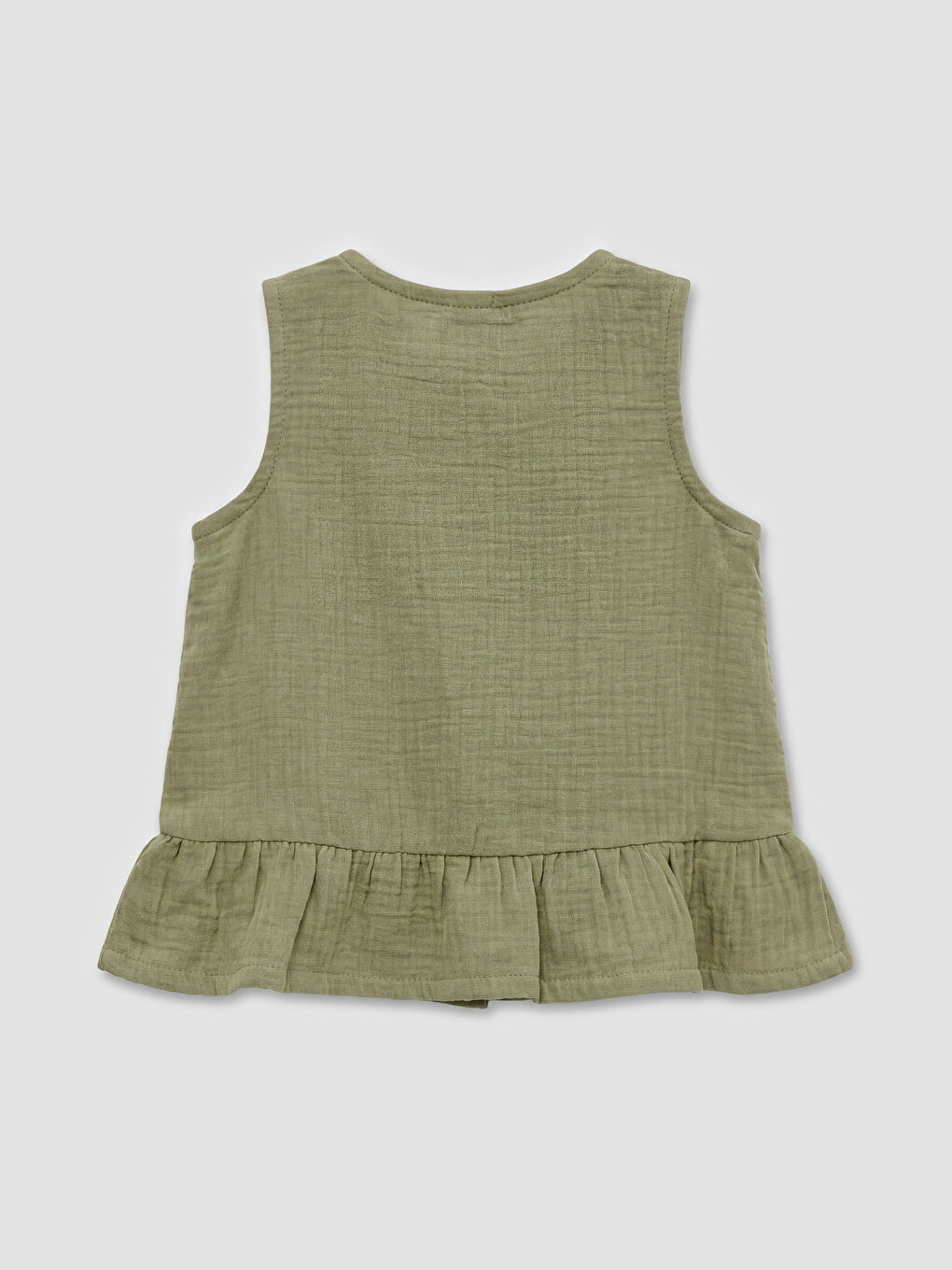 Baby Girl GREEN Shorts-3