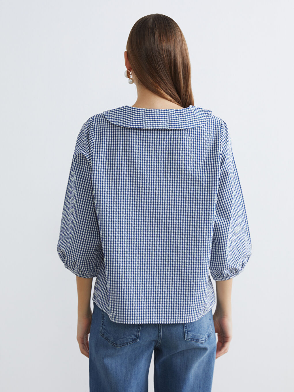 Woman INDIGO Blouse-3