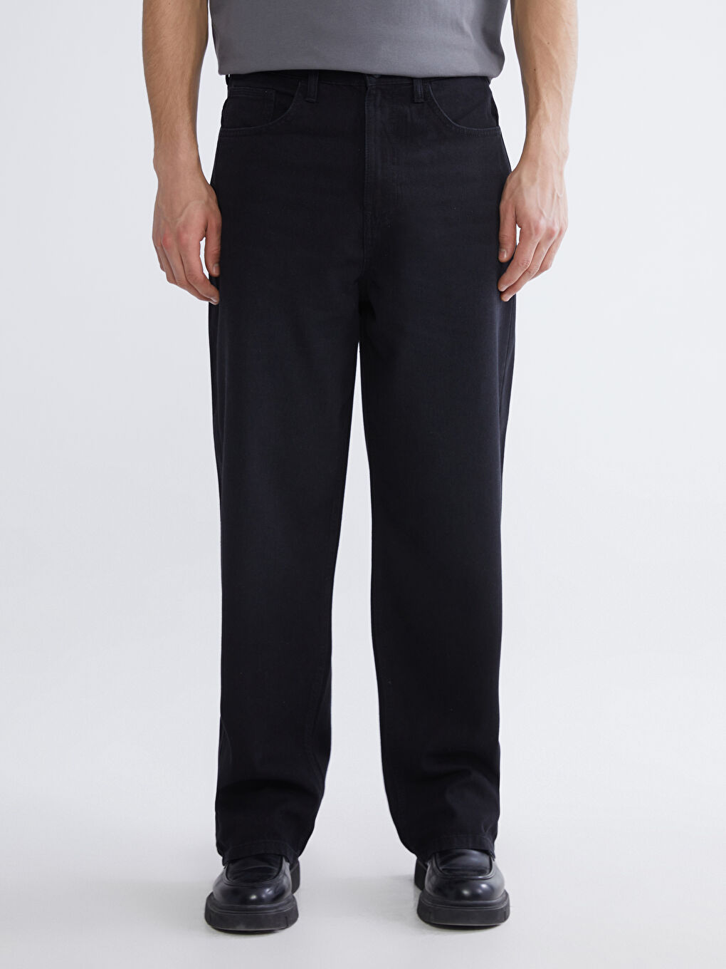 Мужские джинсы мешковатого кроя-1