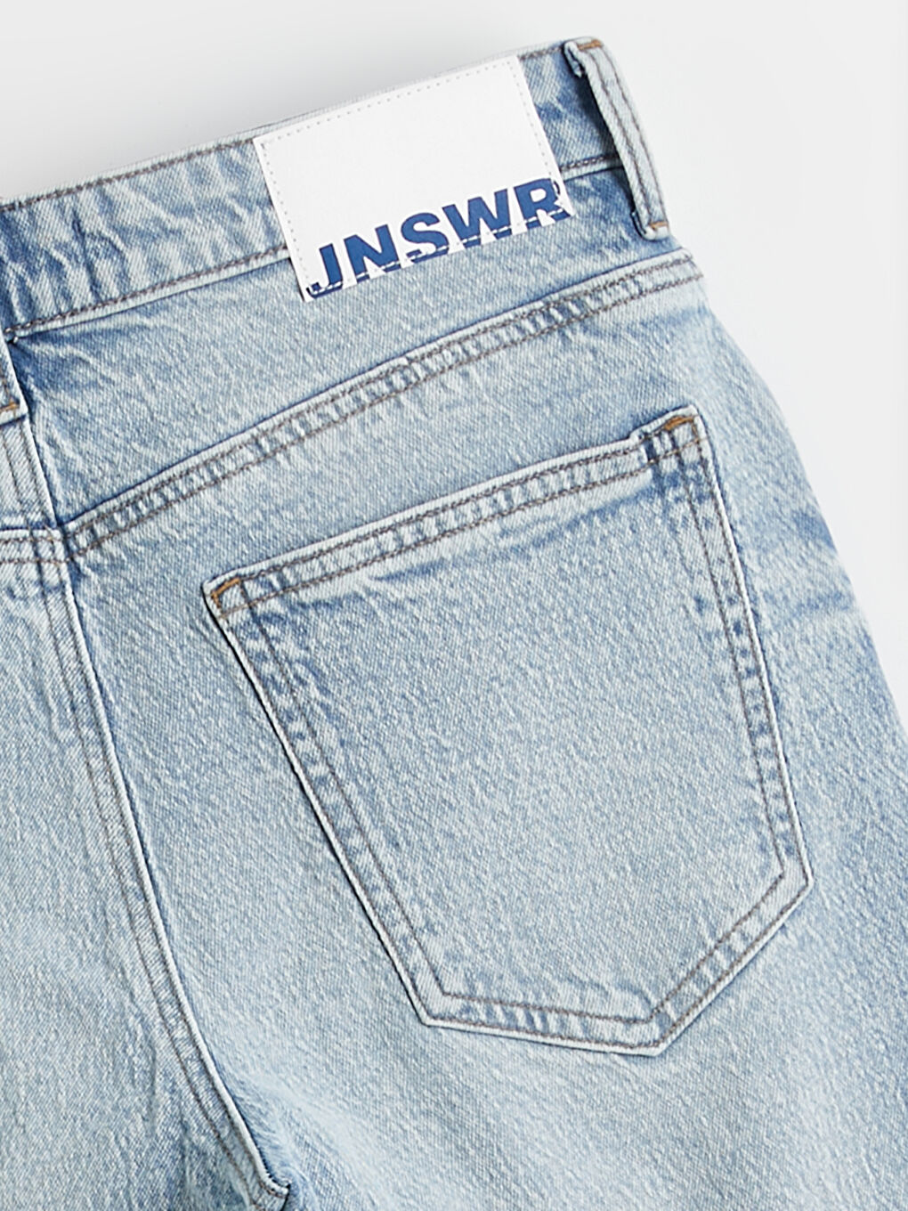 Slim Fit Herren-Jeansshorts-4