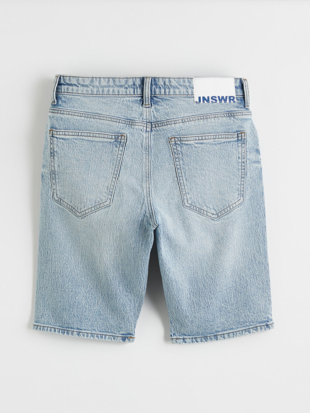 Slim Fit Herren-Jeansshorts-6