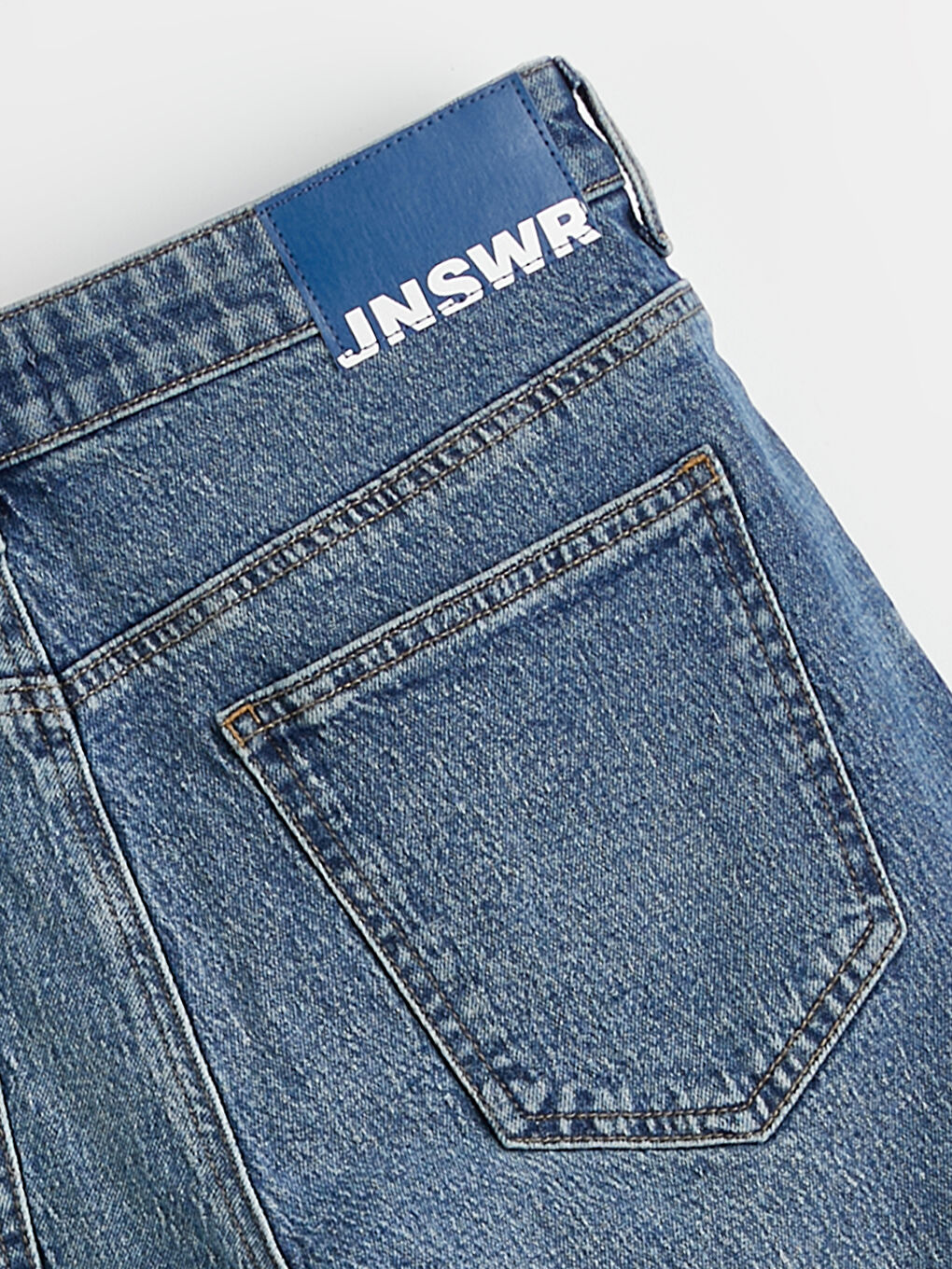 Slim Fit Herren-Jeansshorts-6