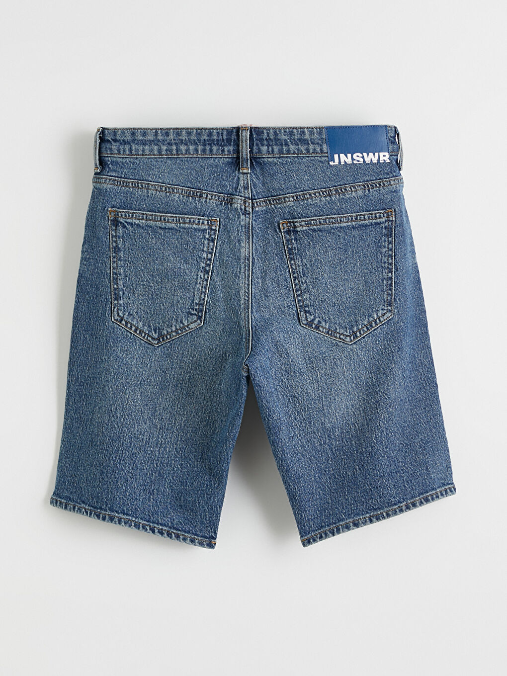 Slim Fit Herren-Jeansshorts-7