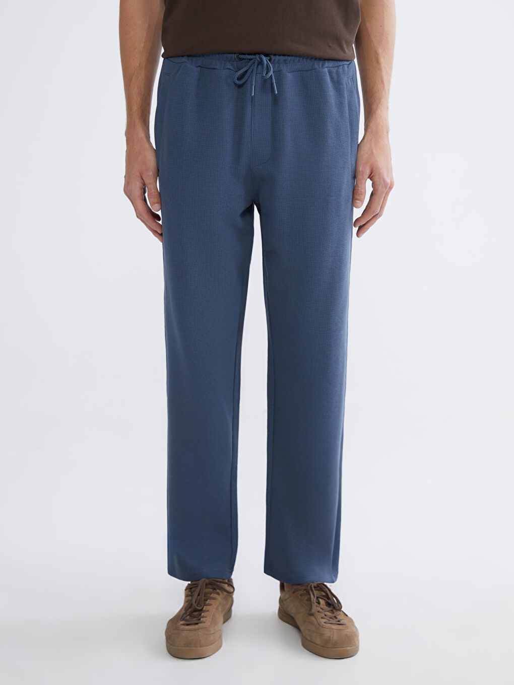 რეგულარული მორგების მამაკაცის სპორტული შარვალი-1