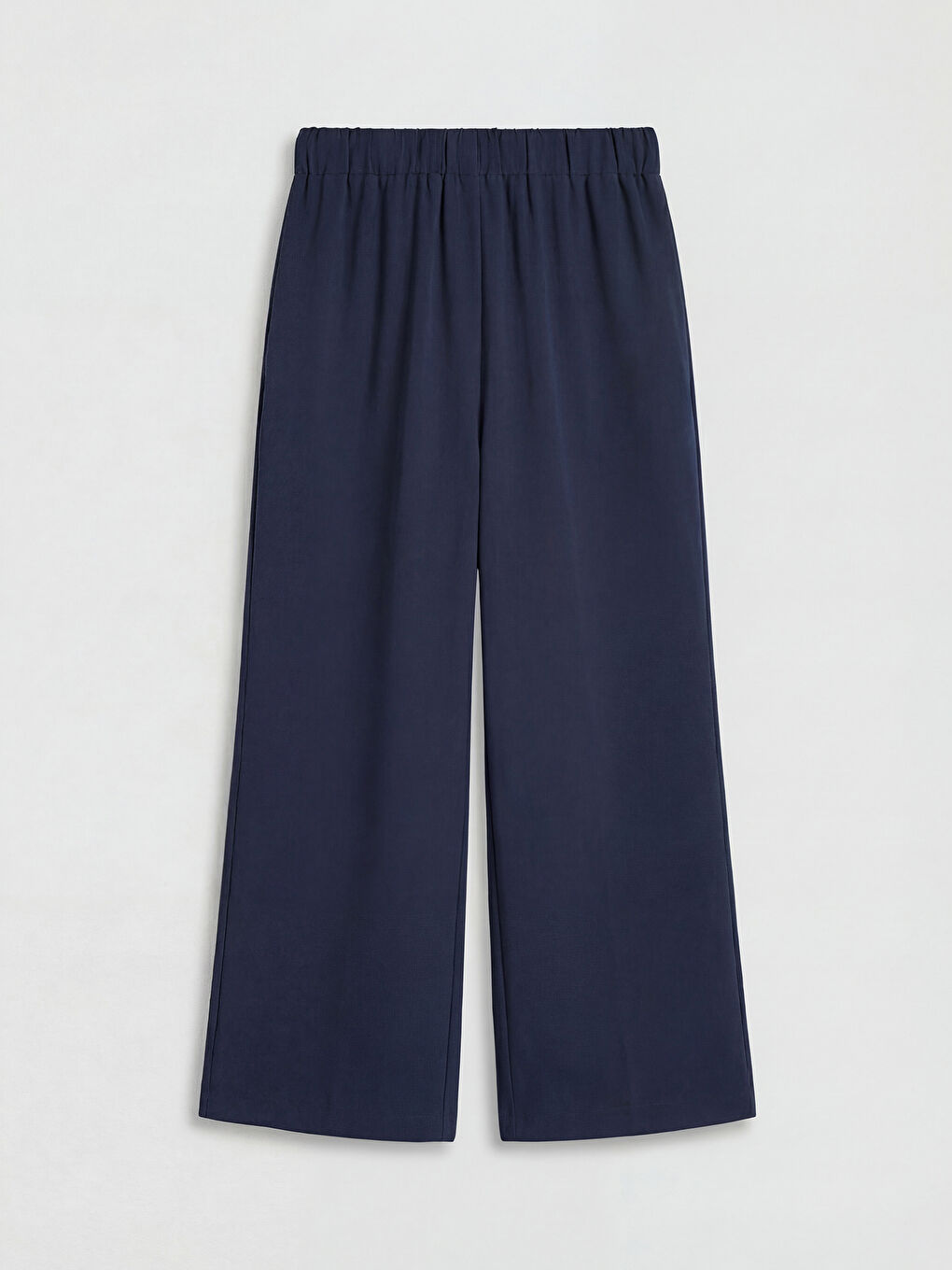 Woman NAVY Trousers-1