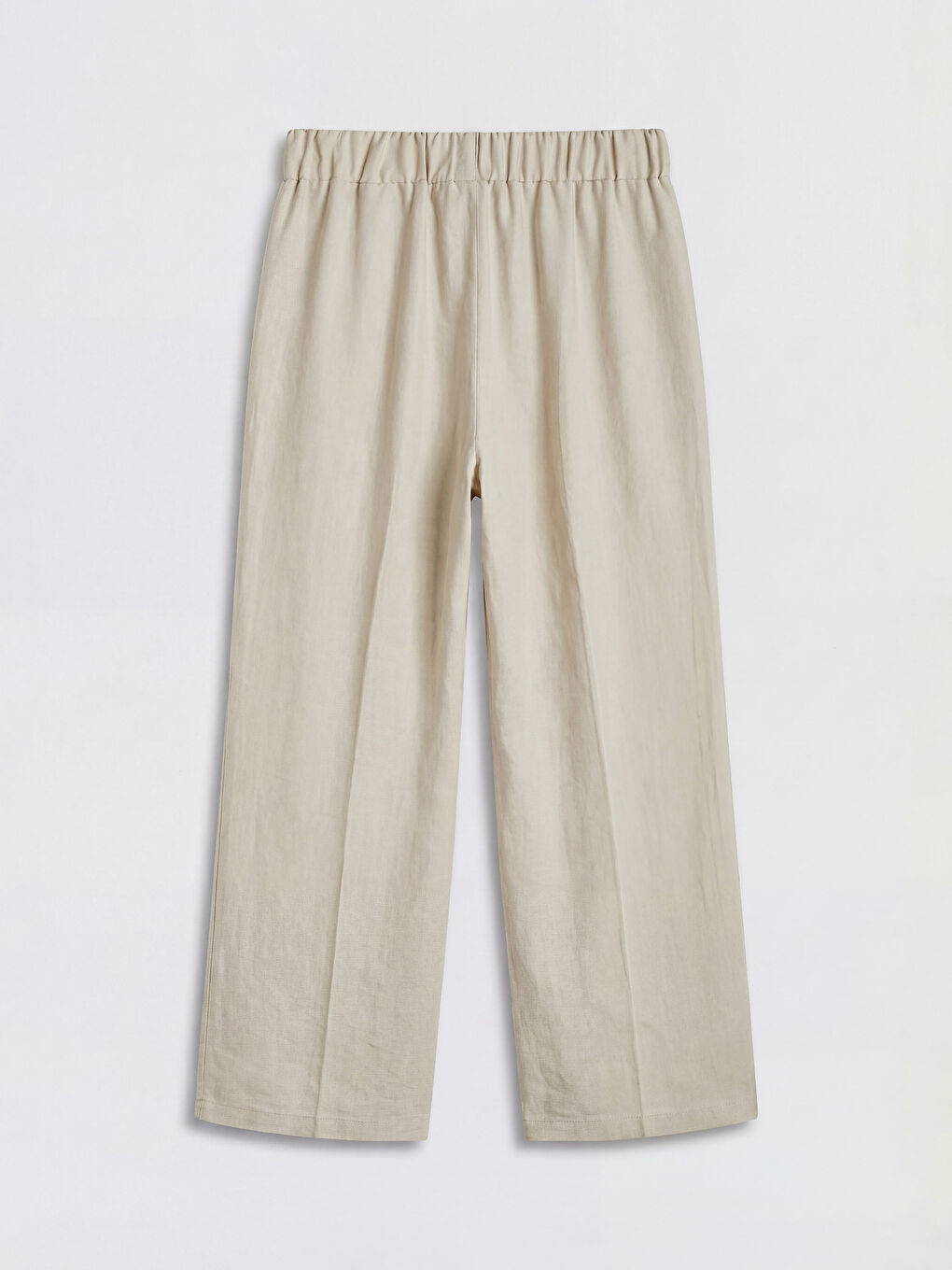 بنطلون نسائي بخصر مطاطي-1