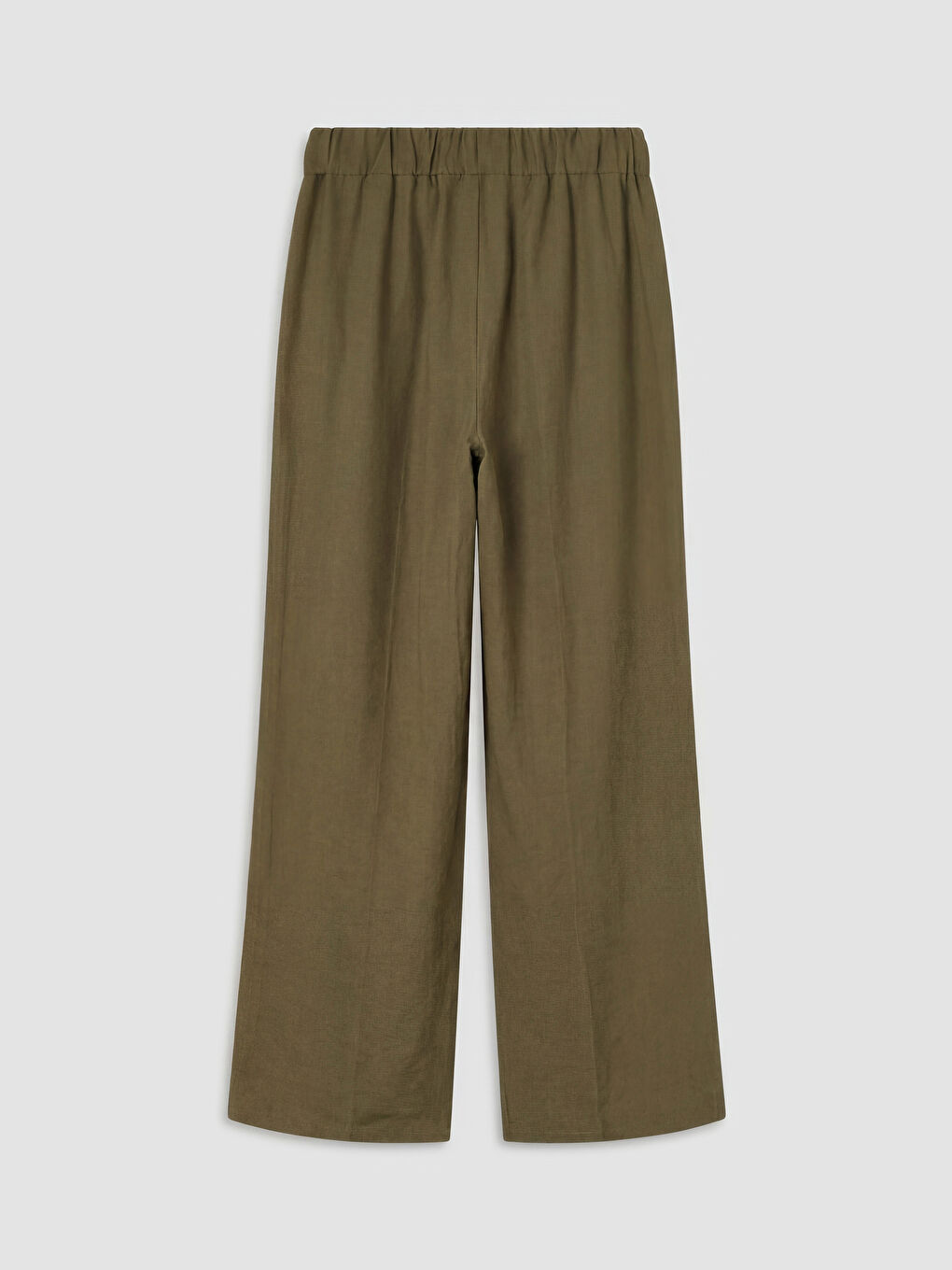 Elastic Waist Women's Trousers-4