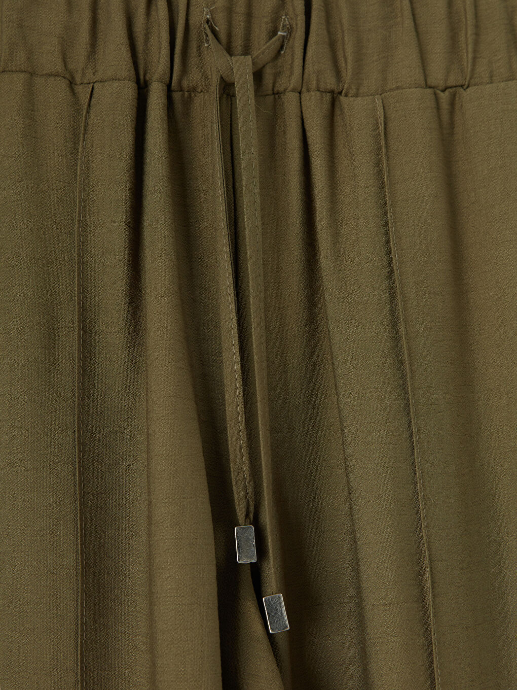 Elastic Waist Women's Trousers-5