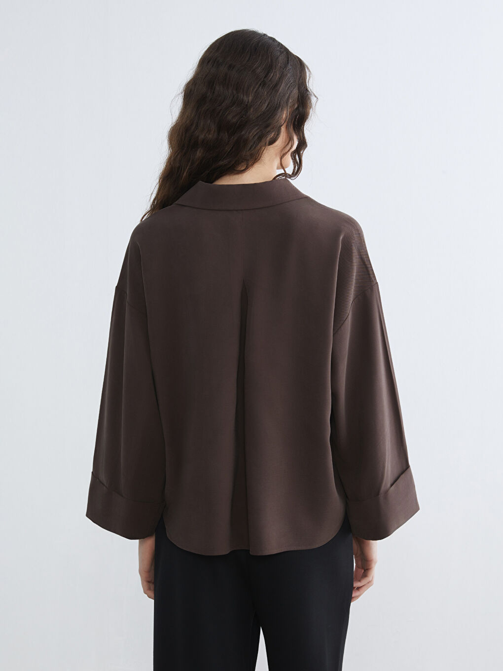Woman BROWN Shirt-3