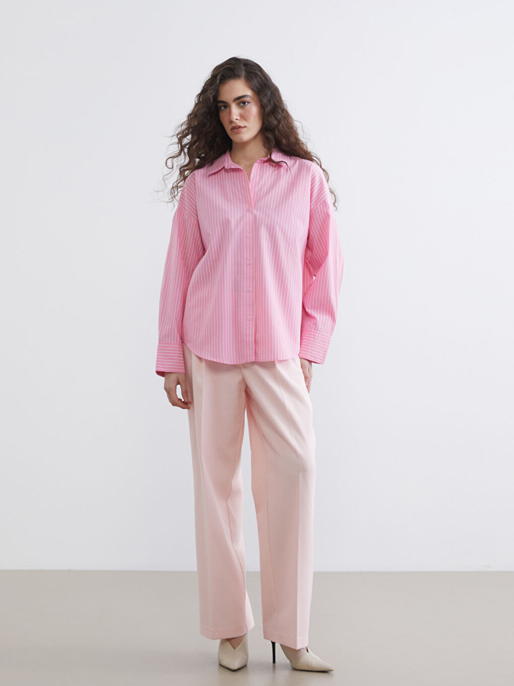 Жінка РОЖЕВИЙ Сорочка-1