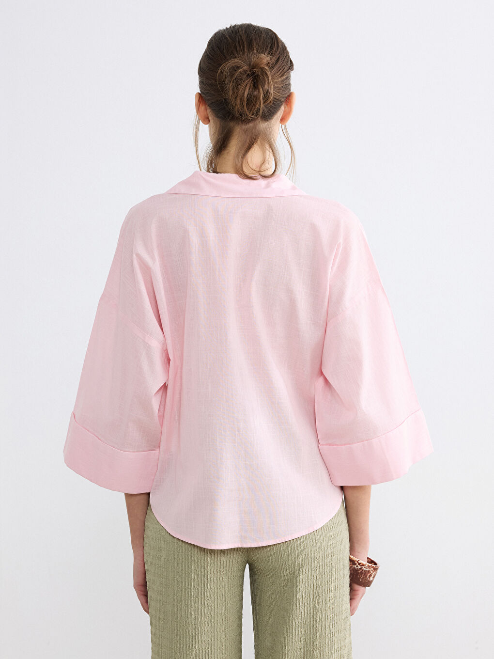 Woman PINK Shirt-3