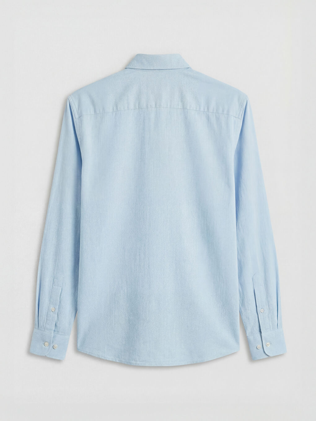 Mavi Regular Fit Dokulu Erkek Gömlek-1