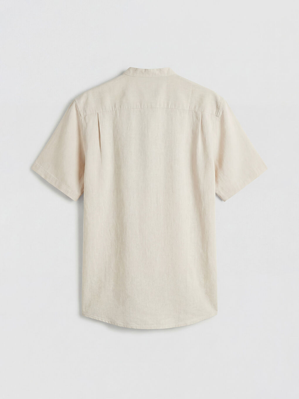 Мъжка риза Regular Fit от ленена смес-5