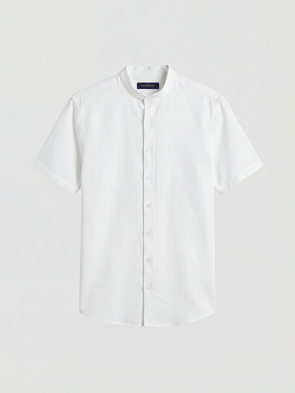 Мъжка риза Regular Fit от ленена смес-4