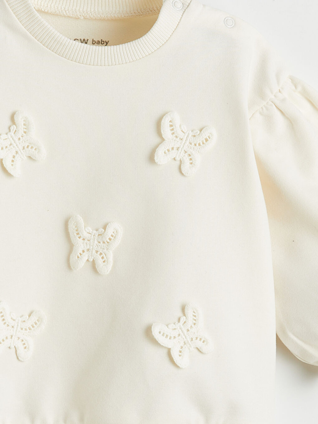 Crew Neck Baby Girl Sweatshirt and Leggings-6