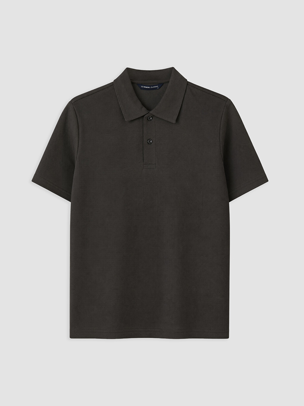 Antrasit Polo Yaka Erkek Tişört