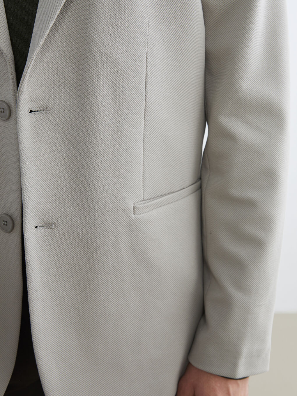 Ерлер сұр Блейзер-2