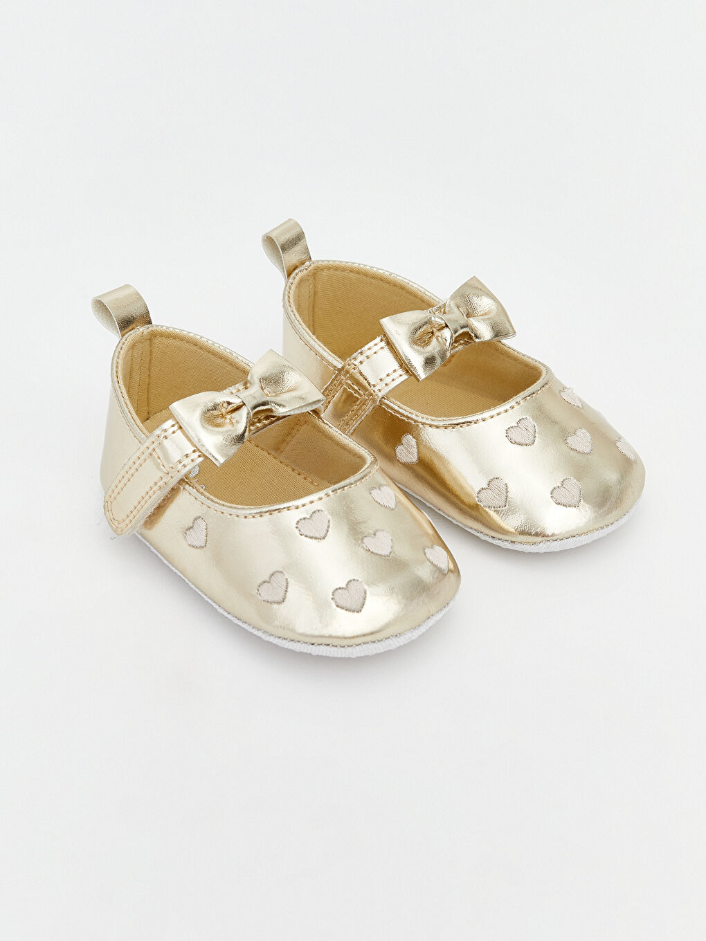 Bow-Embellished Baby Girl Ballet Flats