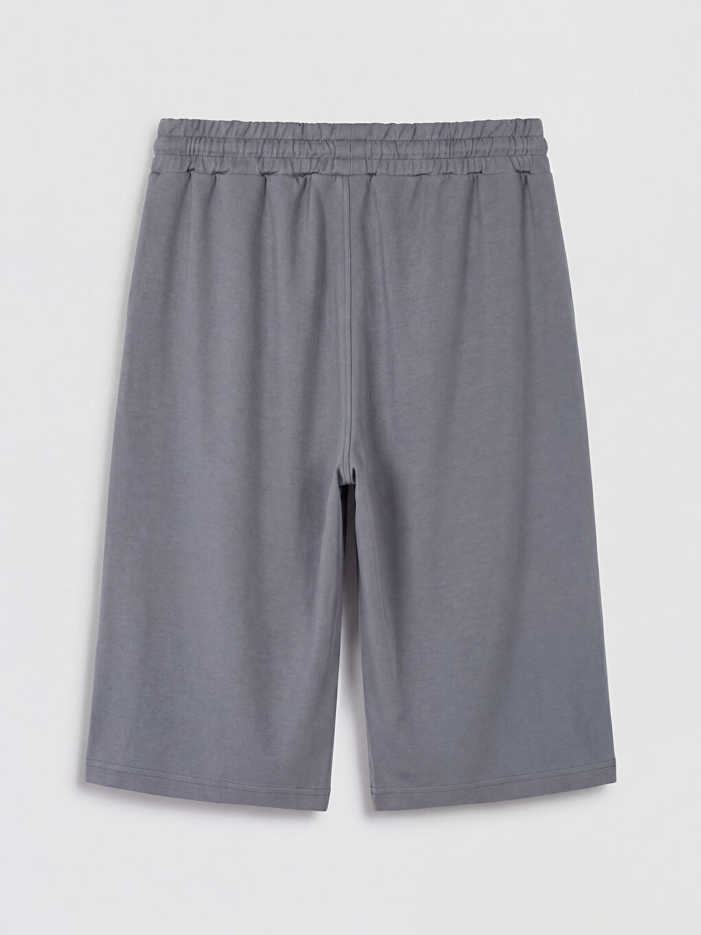 Gri Regular Fit Erkek Şort-1
