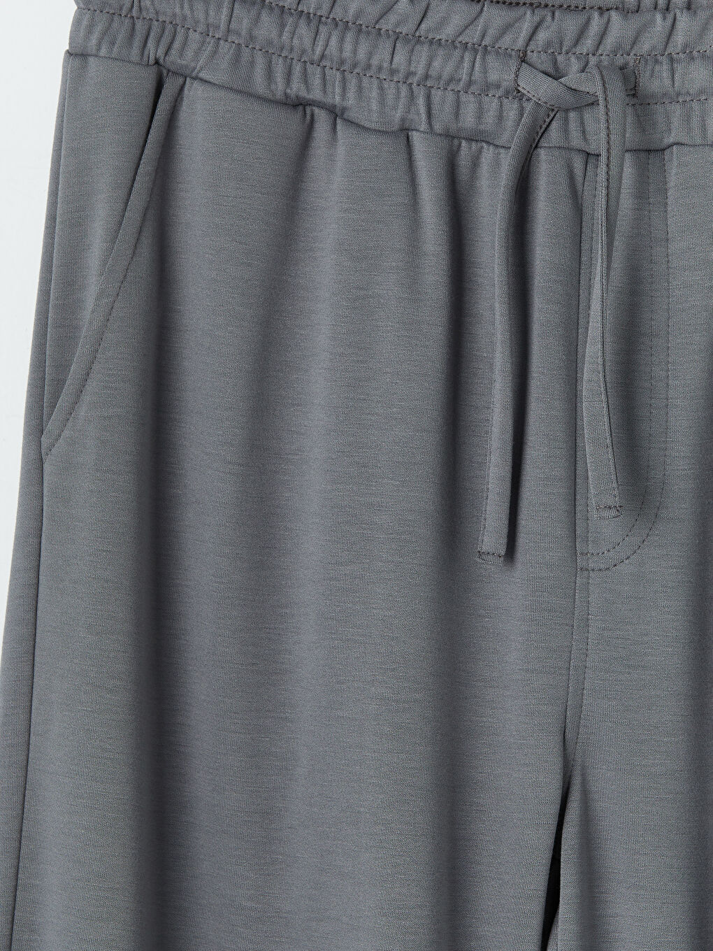 Gri Regular Fit Erkek Şort-2