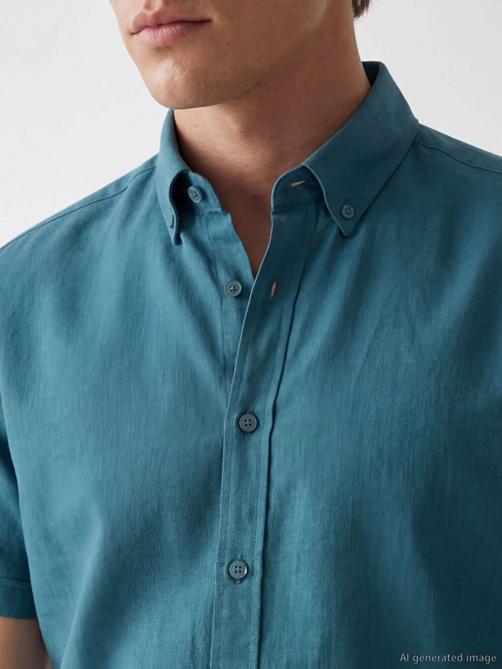 Regular Fit Dobby Herrenhemd-2