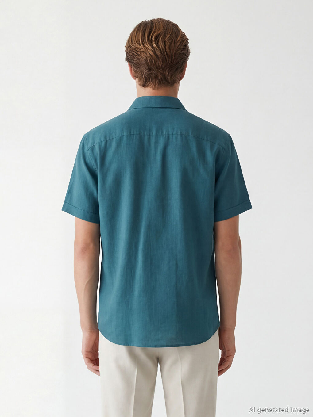 Regular Fit Dobby Herrenhemd-3