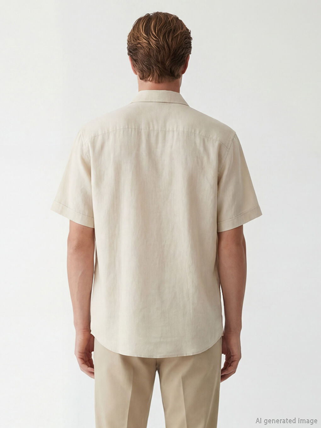 Regular Fit Dobby Men's Shirt-2
