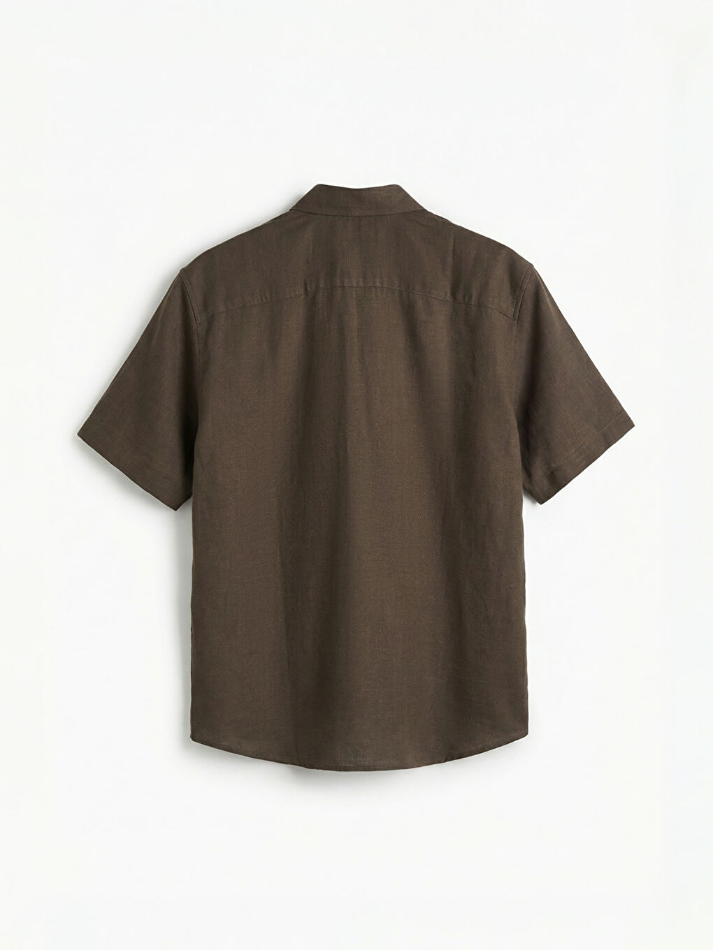 Regular Fit Dobby Men's Shirt-5