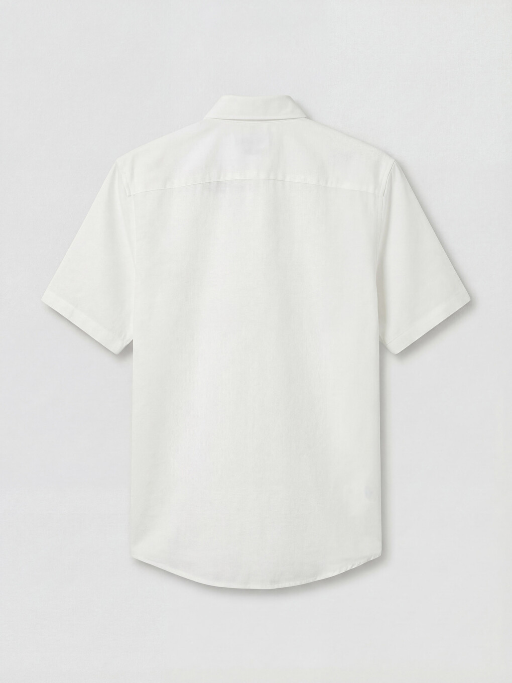 Regular Fit Armürlü Erkek Basic Gömlek-4