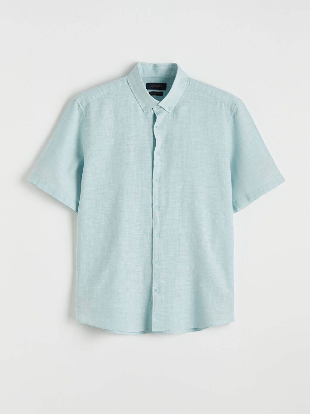 Regular Fit Dobby Herrenhemd-3