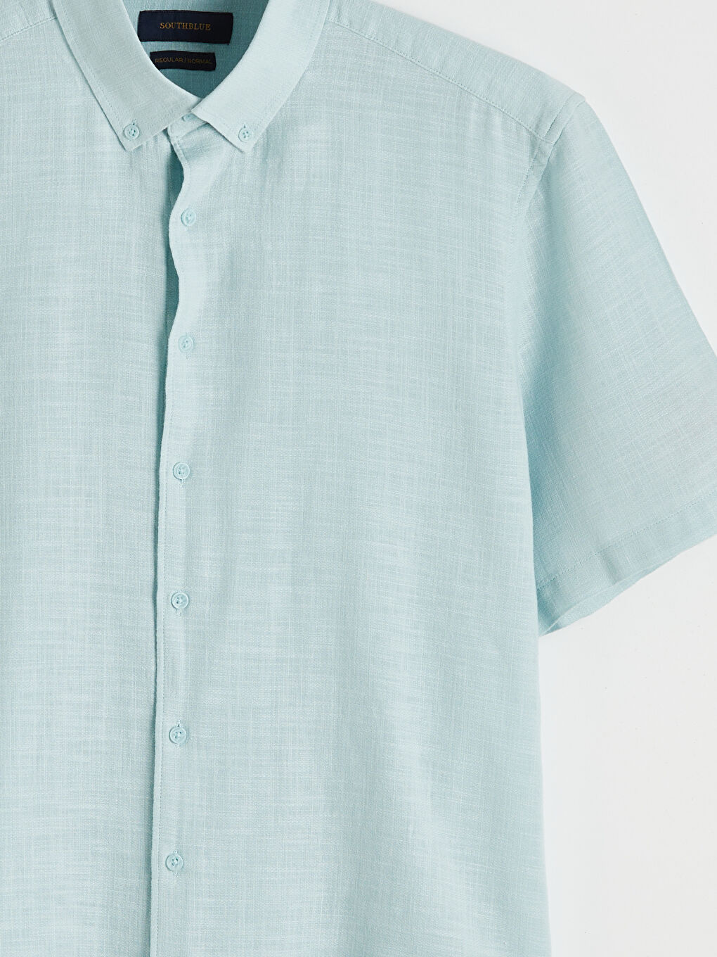 Regular Fit Dobby Herrenhemd-4