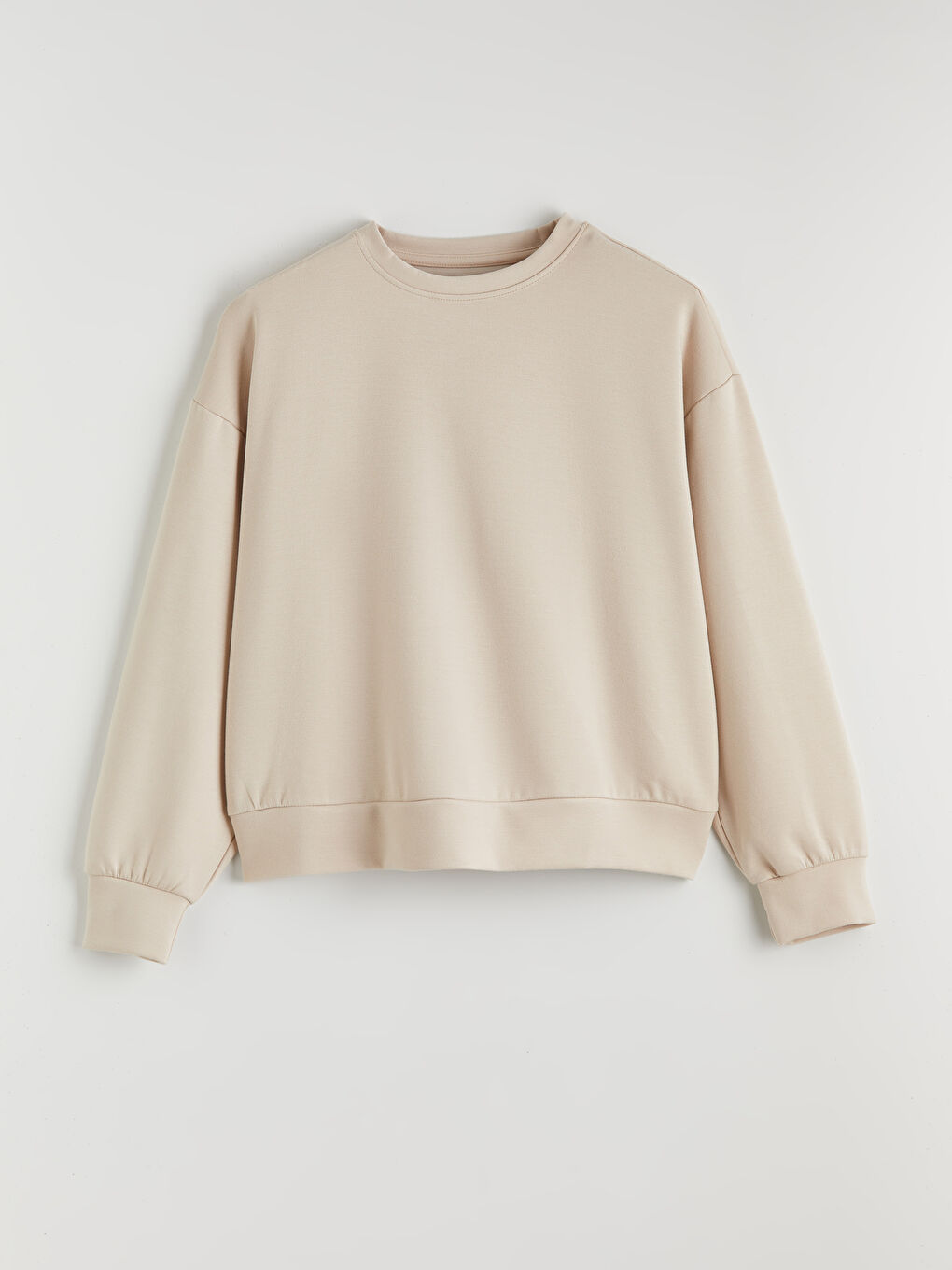 Woman BEIGE Sweatshirt