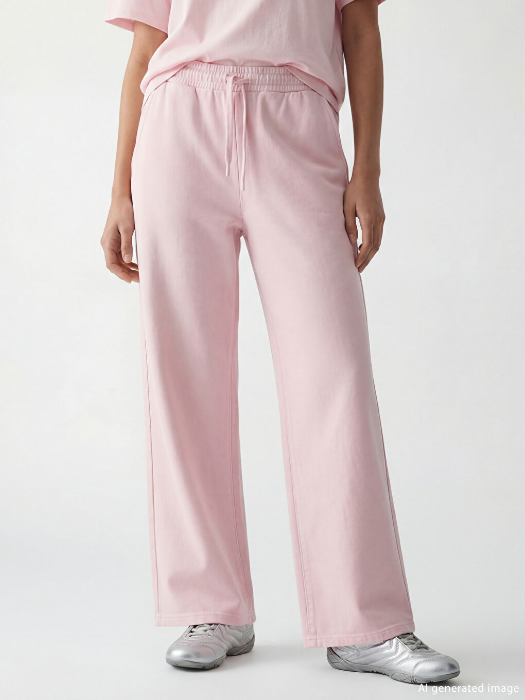 بنطال رياضي وردى نساء-1