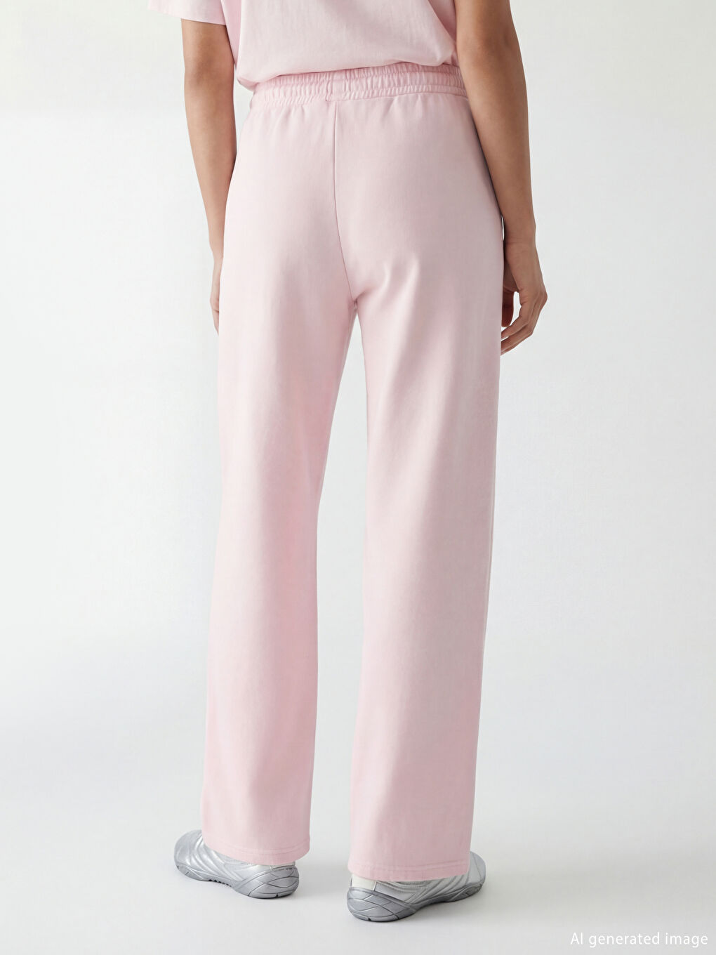 بنطال رياضي وردى نساء-3