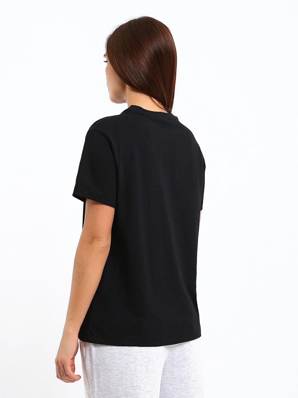 Crew Neck Women's T-Shirt-4