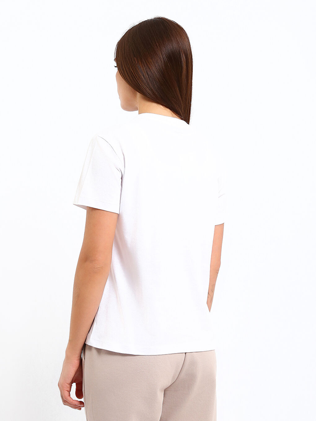 Crew Neck Women's T-Shirt-4