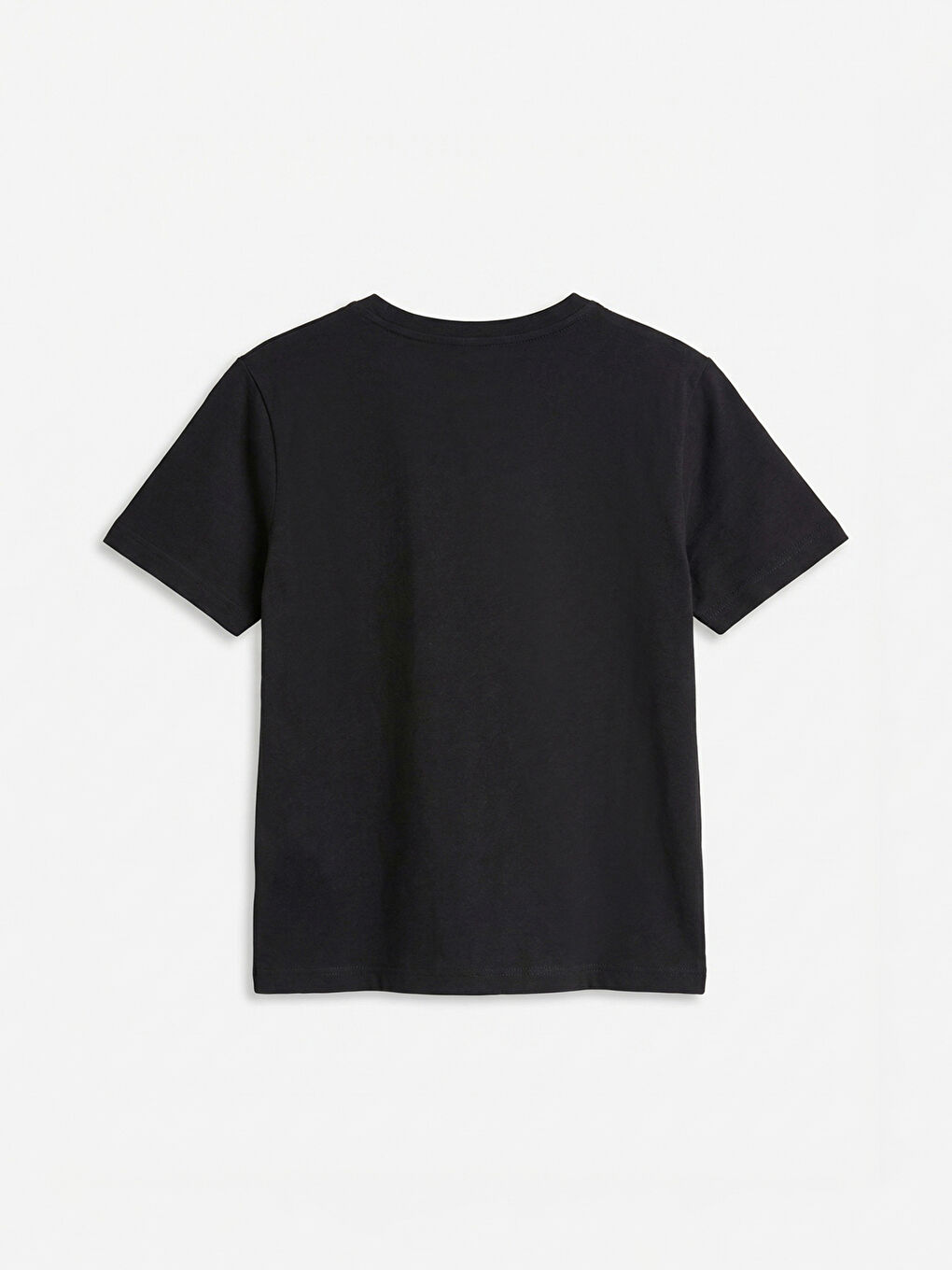 Siyah Baskılı Erkek Çocuk Tişört-1