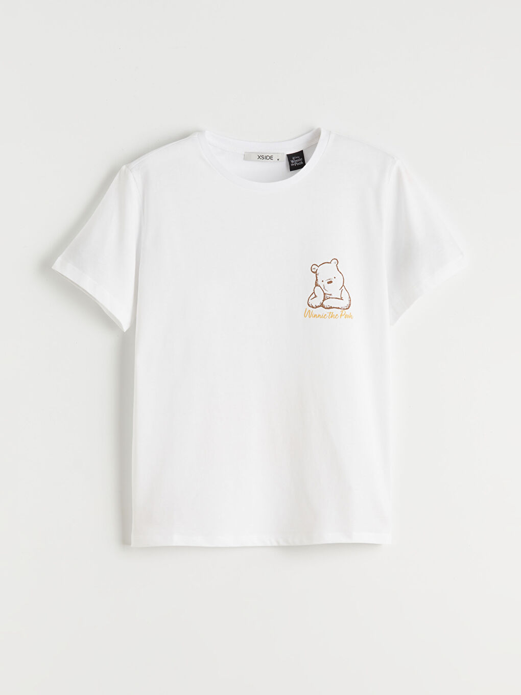 Μπλούζα T-Shirt Γυναικεία Με Στρογγυλή Λαιμόκοψη Winnie the Pooh Με Εκτύπωση