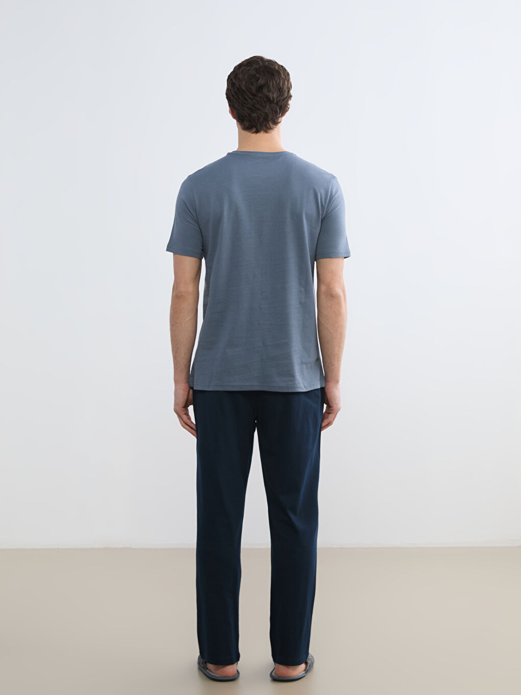 Standardni fit muški pidžama komplet-3