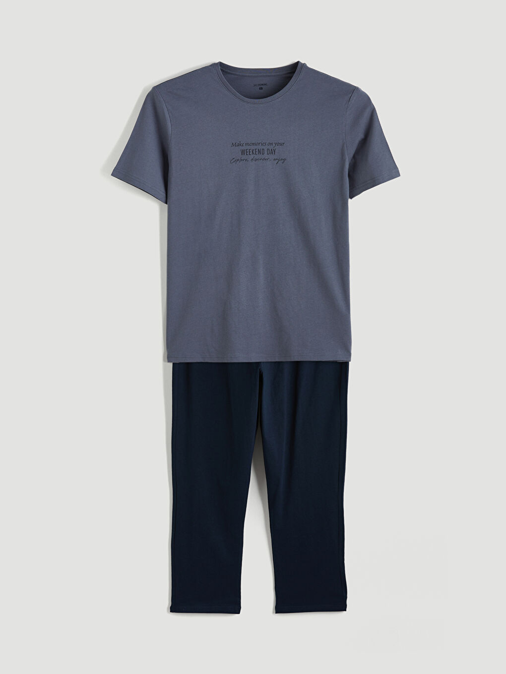 Standardni fit muški pidžama komplet-4