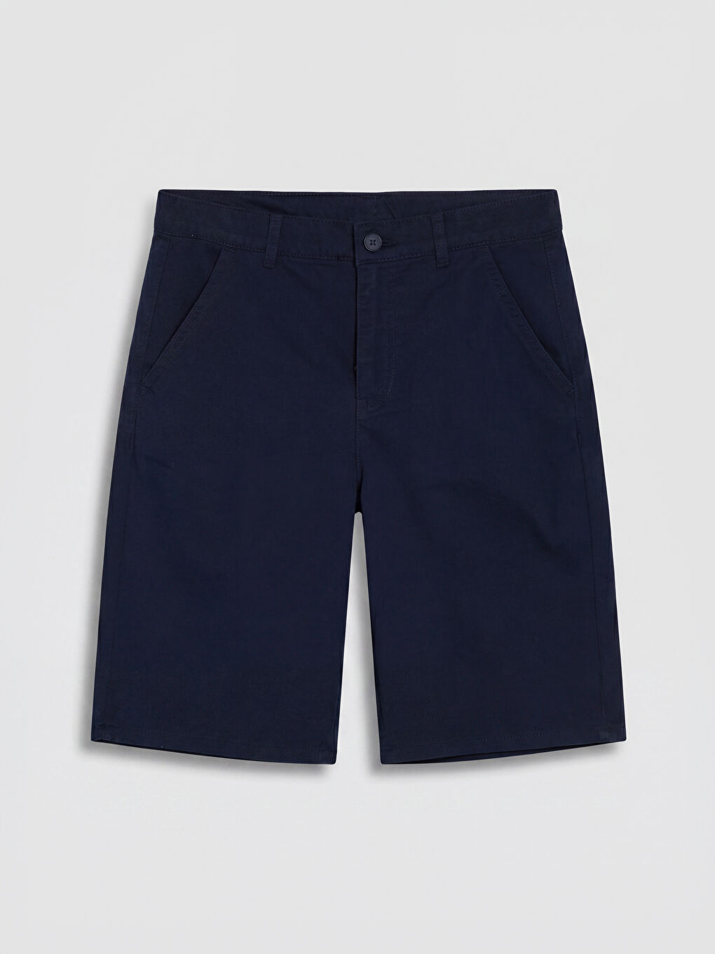 Lacivert Erkek Çocuk Gabardin Şort