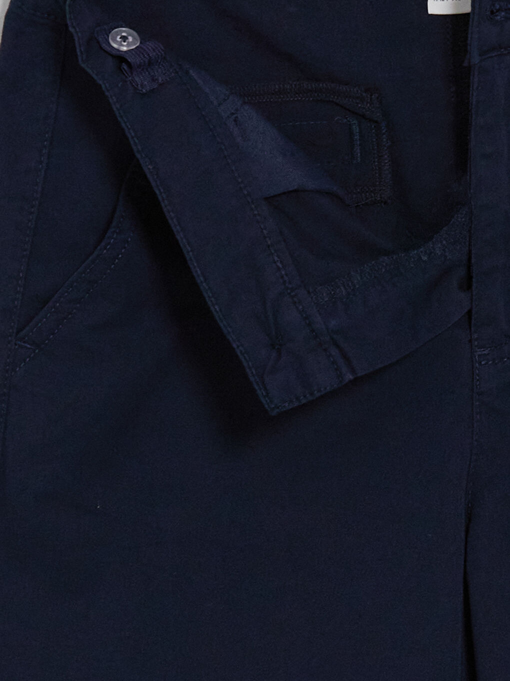 Lacivert Erkek Çocuk Gabardin Şort-3