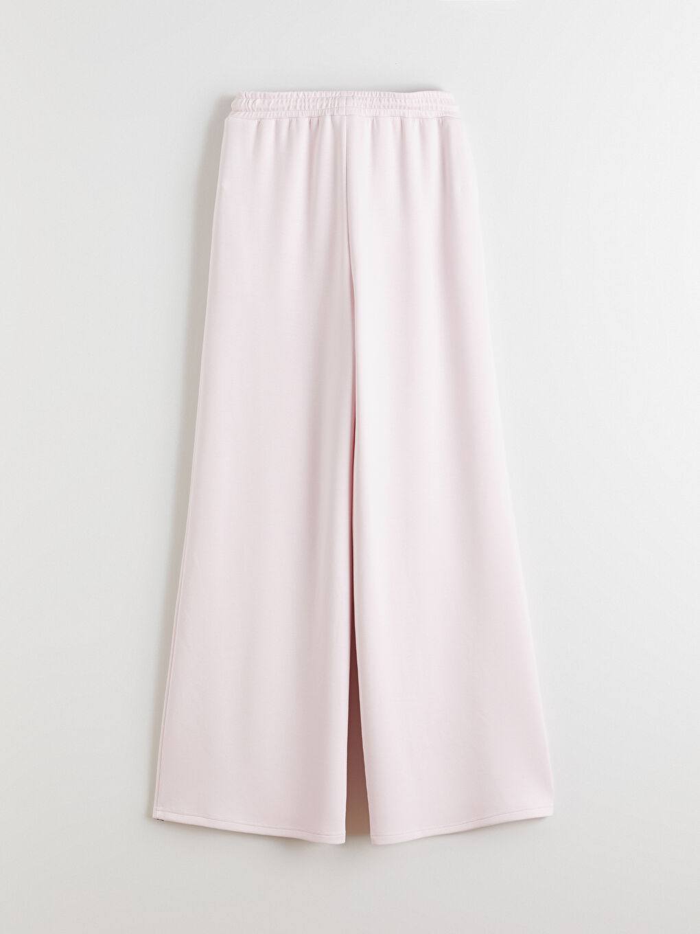 Damen Gerade Weite Bein Jogginghose-5