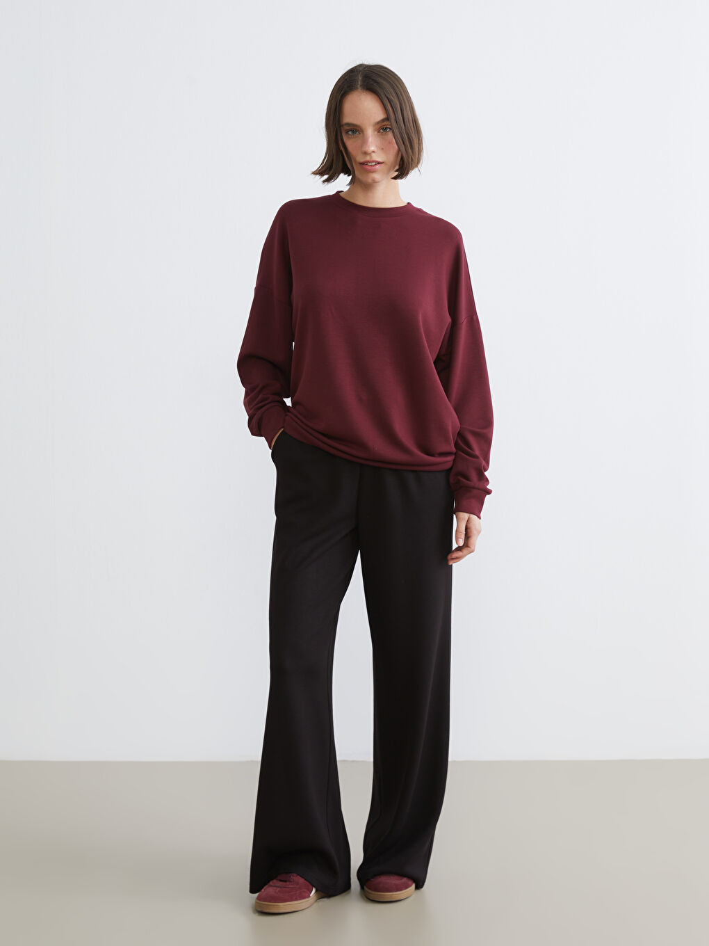 Women's Straight Wide Leg Sweatpants