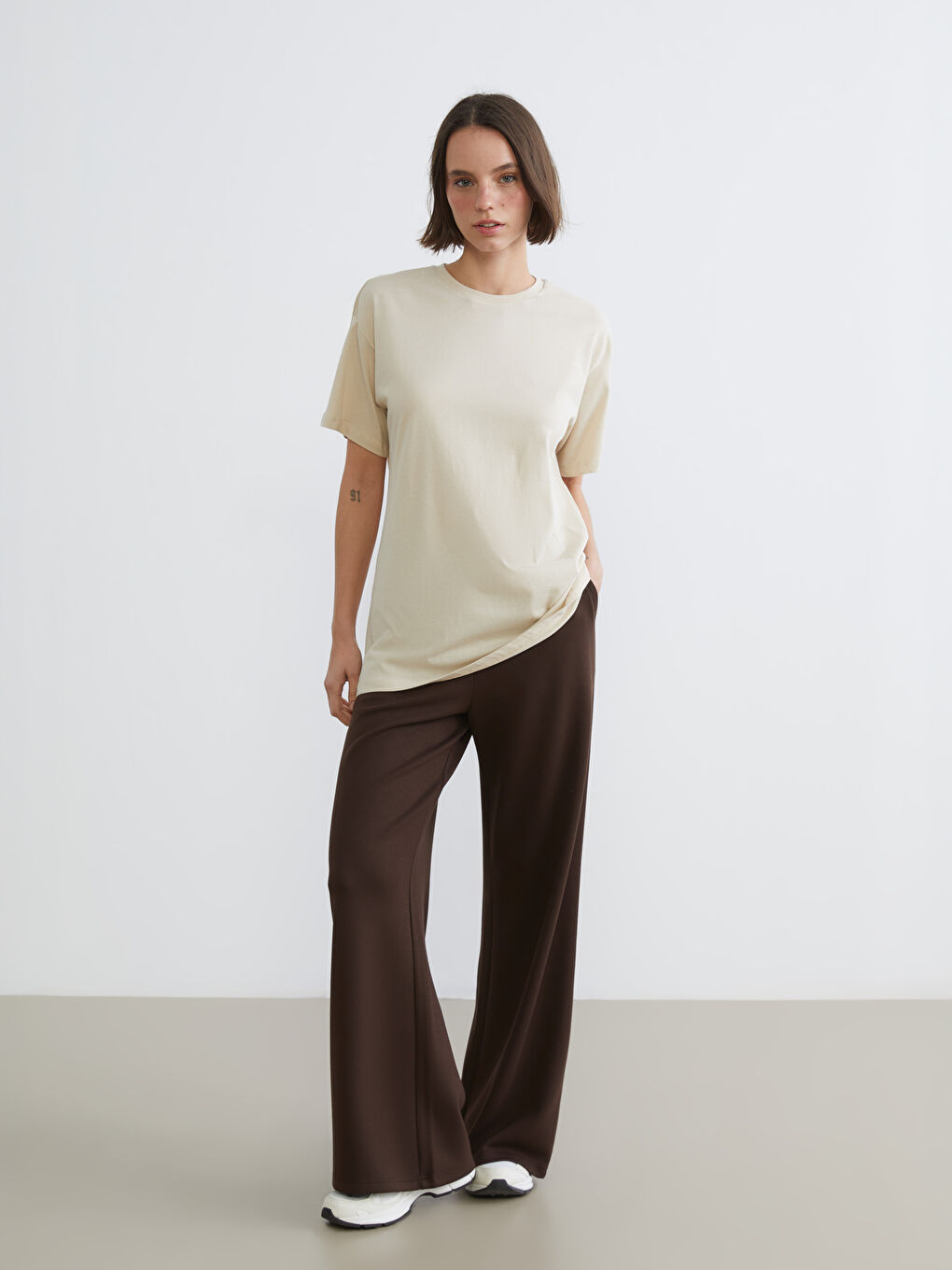 Women's Straight Wide Leg Sweatpants