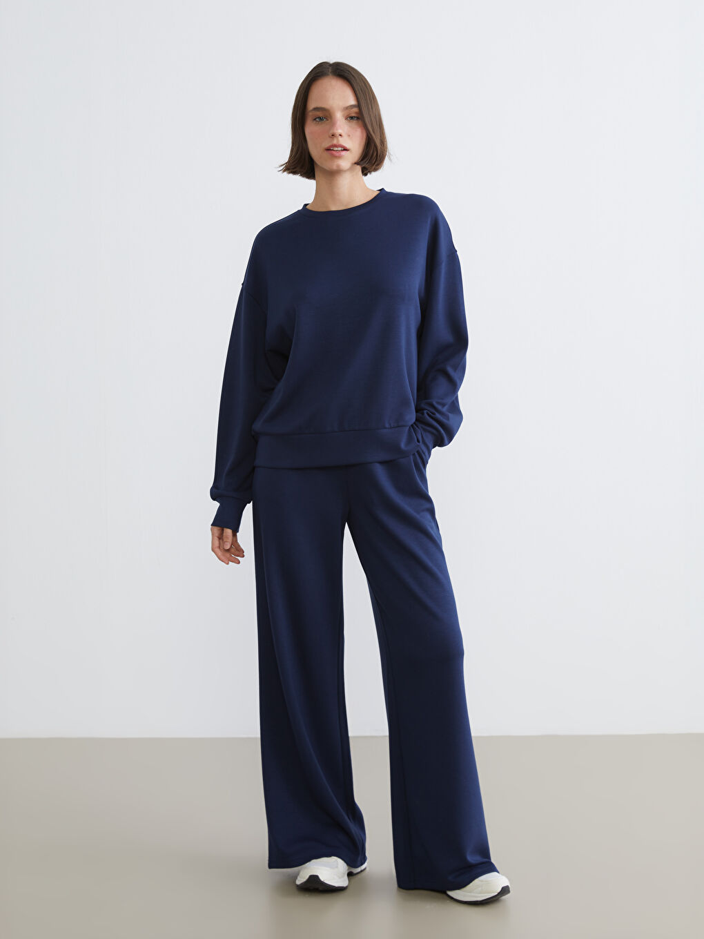 Oversized Soft Touch Women's Sweatshirt-1