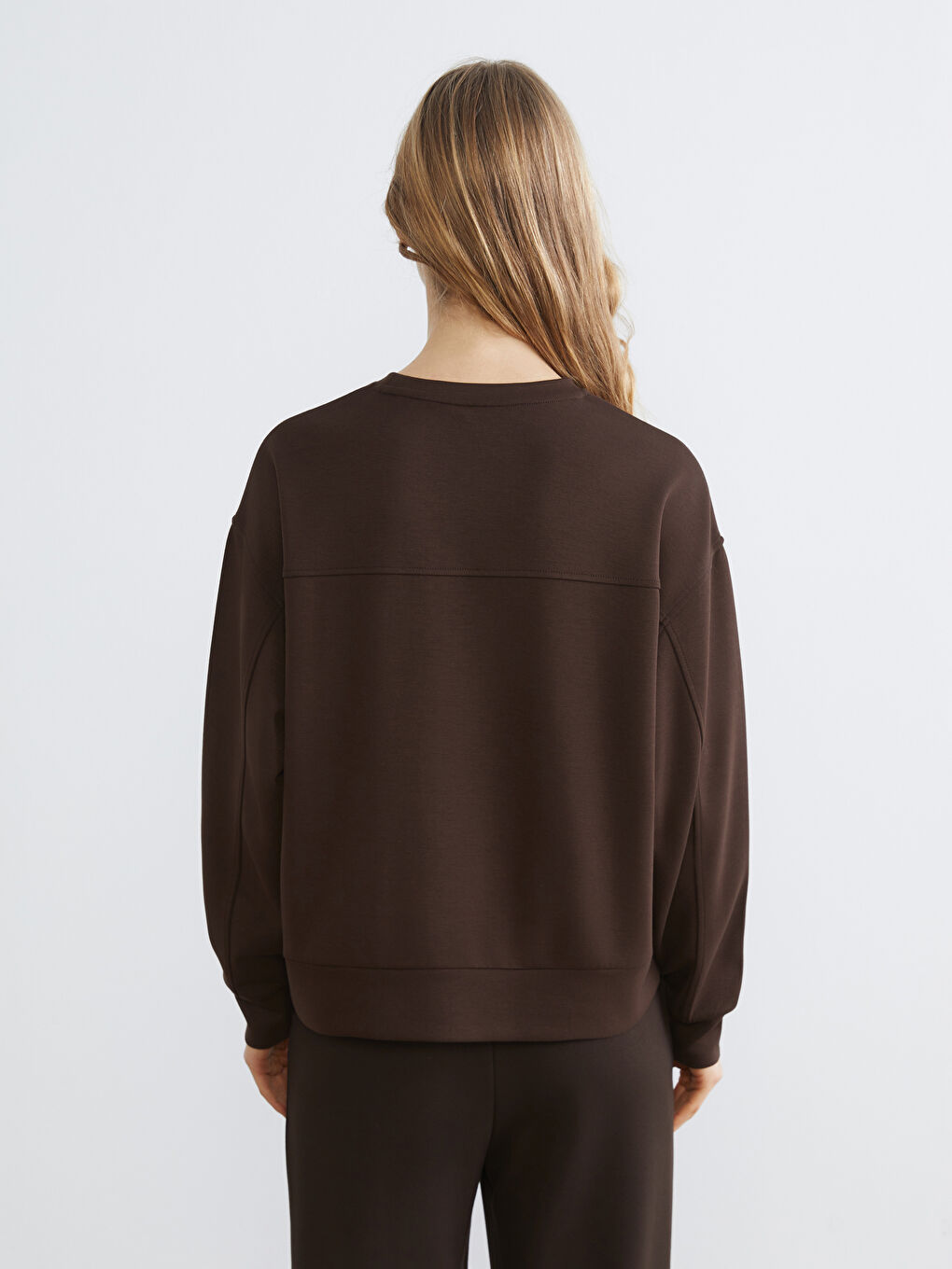 Oversized Soft Touch Women's Sweatshirt-3